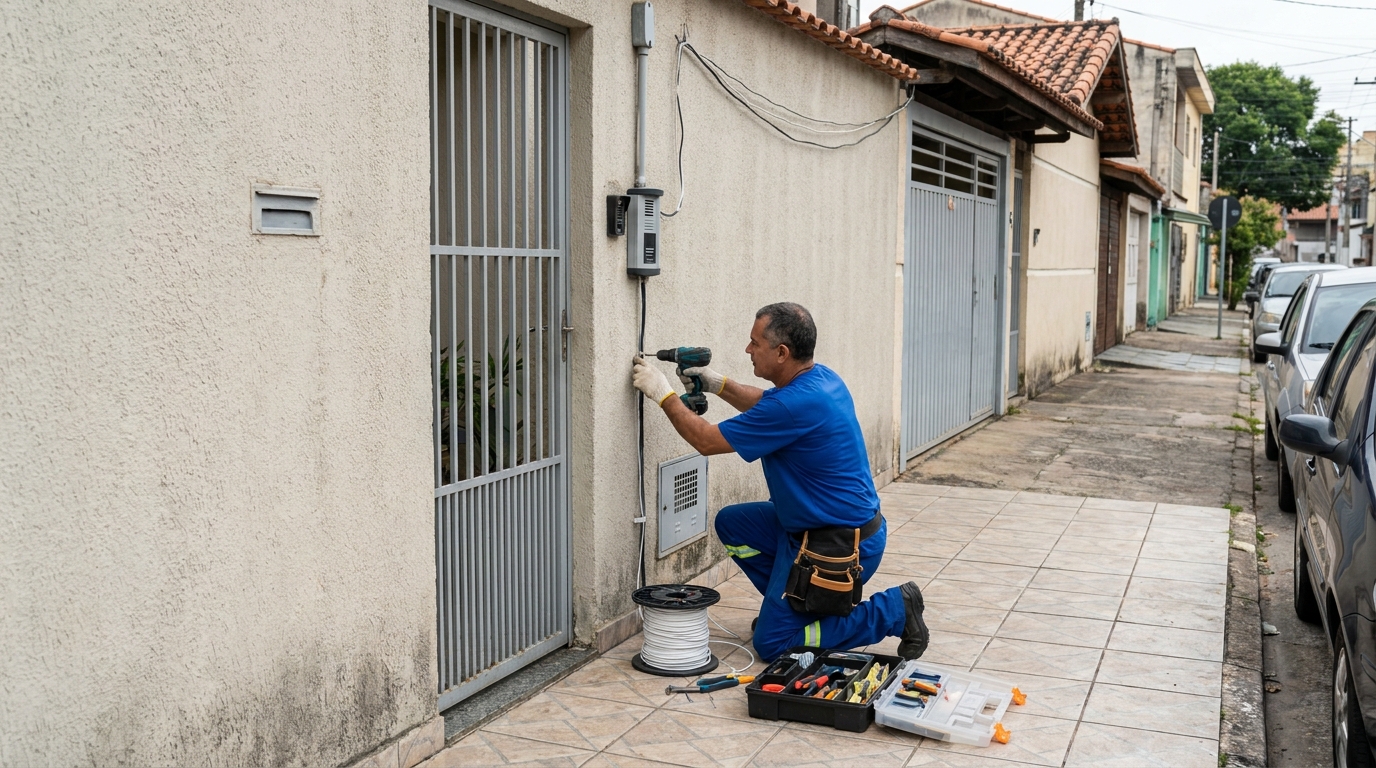 Instalação em Condomínios em Ponta Grossa‑PR
